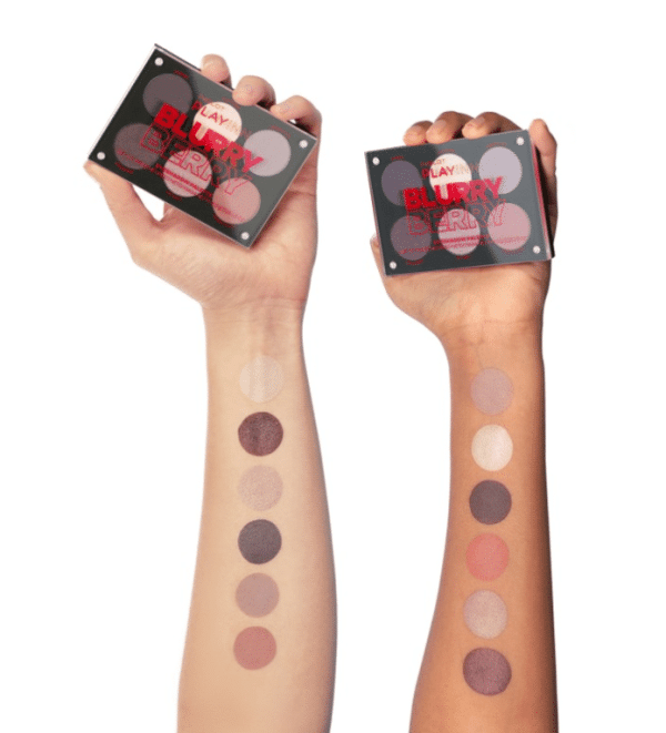 פלטת צלליות - אינגלוט PLAYINN BLURRY BERRY EYESHADOW PALETTE | INGLOT - Image 3