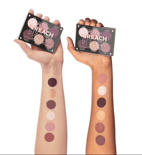 פלטת צלליות - אינגלוט PLAYINN CREACH PEACH EYESHADOW PALETTE | INGLOT - Image 3