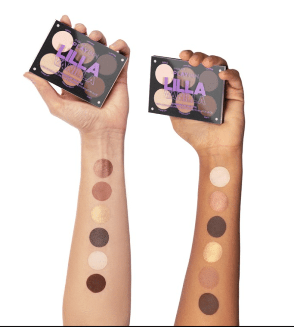 פלטת צלליות - אינגלוט PLAYINN LILLA VANILLA EYESHADOW PALETTE | INGLOT - Image 3
