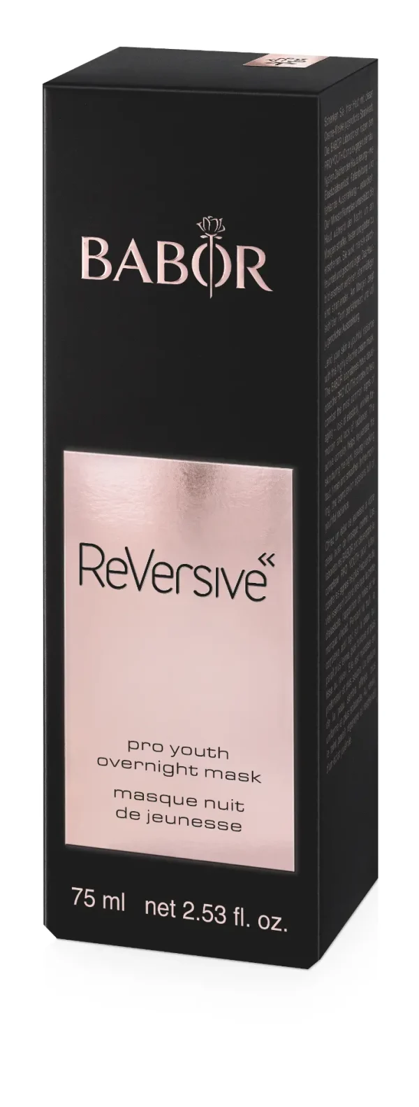 מסיכת שינה ריברסיב - בבור PRO YOUTH OVERNIGHT MASK REVERSIVE | BABOR - Image 2