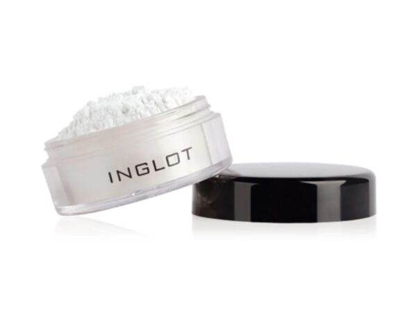 פודרה מאט בתפזורת לקיבוע האיפור  INGLOT גודל מיוחד