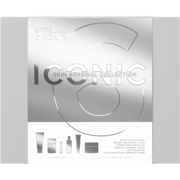 ערכת אייקוניק רטינול  - ד"ר בבור ICONIC 6 SKIN RENEWAL COLLECTION | DR BABOR - Image 2