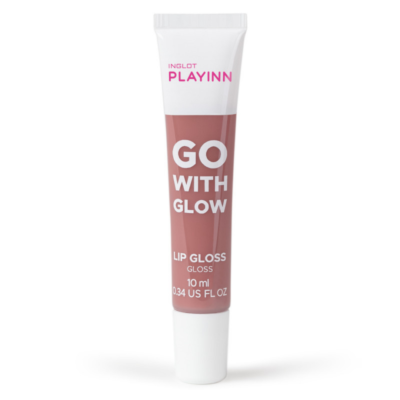 גלוס חצי שקוף - אינגלוט PLAYINN GO WITH GLOW LIP GLOSS | INGLOT - pink-23