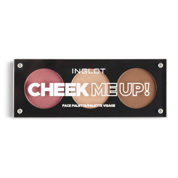 פלטת סומק ברונזר והיילייטר - אינגלוט CHEEK ME UP | INGLOT