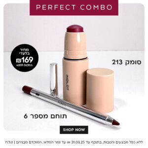PERFECT COMBO סטיק סומק + עפרון שפתיים