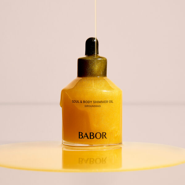 Soul & Body Shimmer Oil Grounding | BABOR - שימר שמן גוף - Image 2