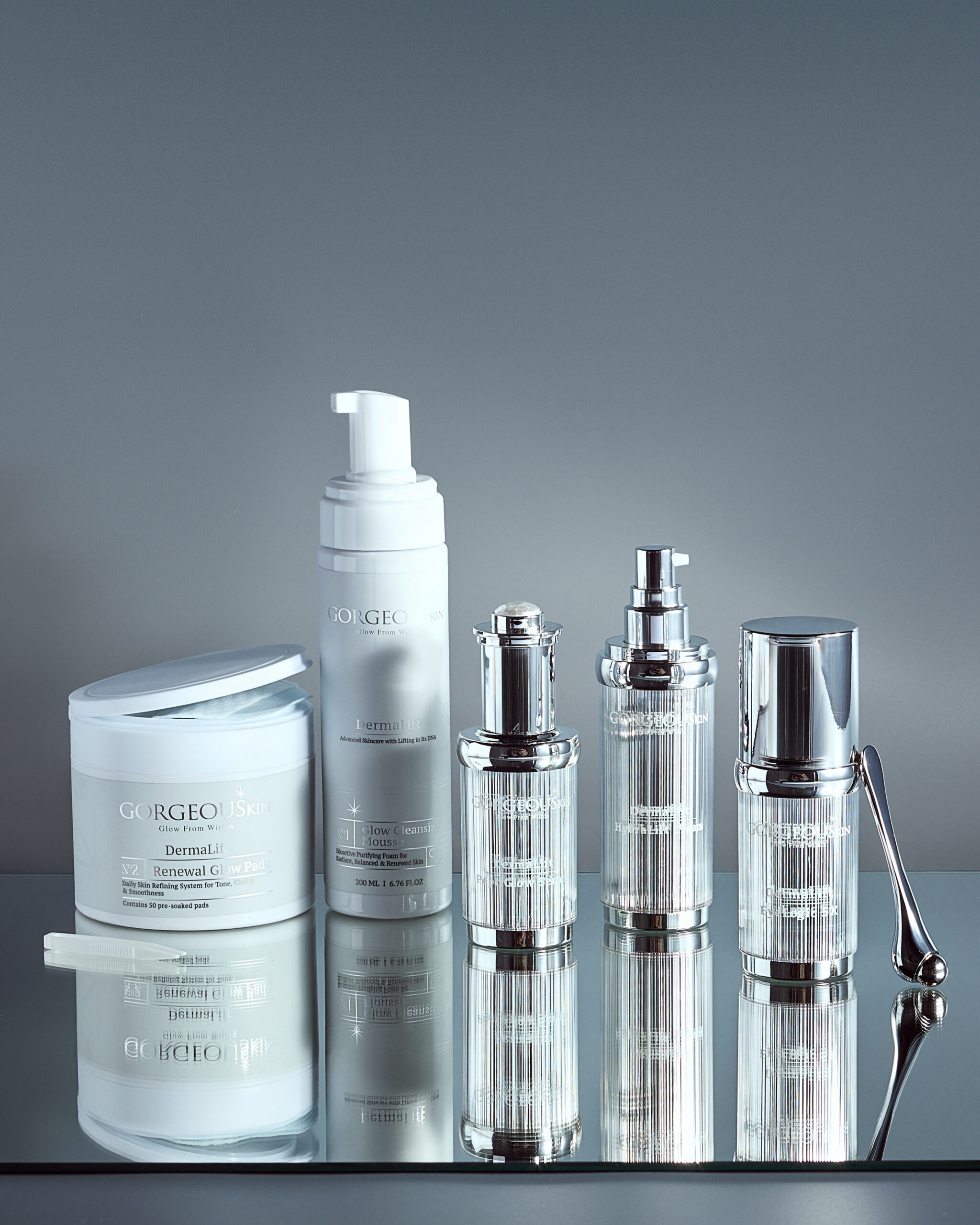 מוס ניקוי ביואקטיבי לעור זוהר - GORGEOUSkin Glow Cleansing Mousse - Image 3