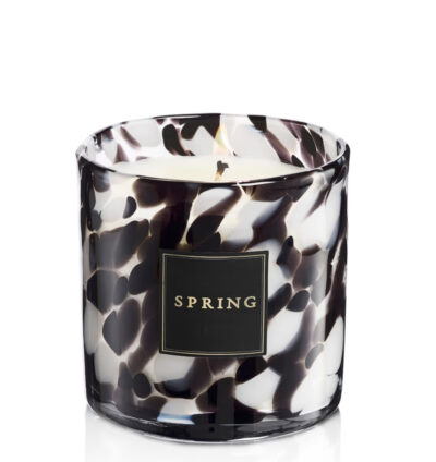 נר ריחני בעיצוב מנומר Private Collection Amber & Spice 240g | SPRING