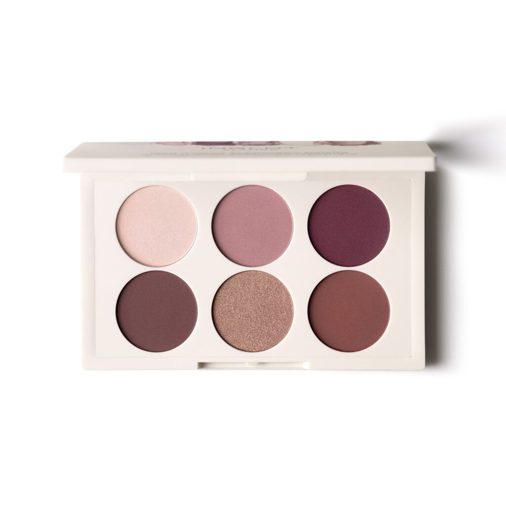 פלטת צלליות – אינגלוט PLAYINN CREACH PEACH EYESHADOW PALETTE WHITE | INGLOT