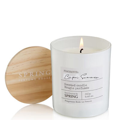 נר ריחני White Collection Capri Summer 240g | SPRING